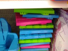 Here other choices for colors, that I took a picture of at walmarts.