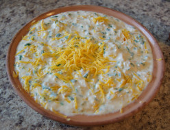 Spinach, Chicken, and Cheese Dip