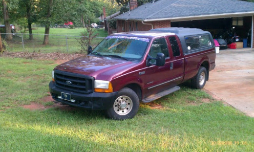 2000 F-350, long bed, extended cab