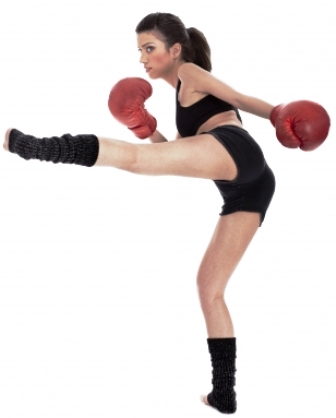 Lady Kickboxing