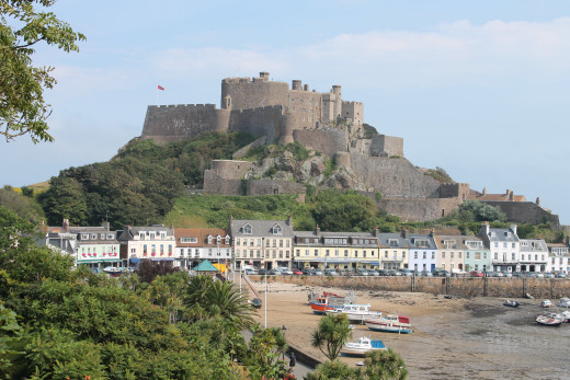 Mont Orgeuil Castle, Jersey Island, England