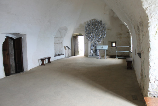 The Great Hall, Mont Orgeuil Castle, Jersey