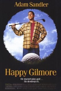 Adam Sandler in and as Happy Gilmore