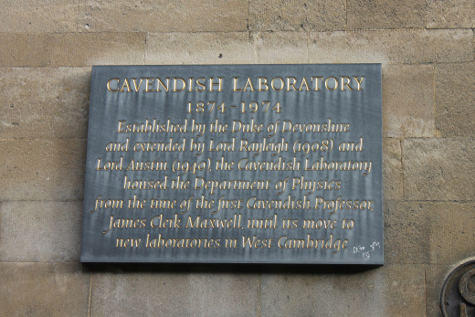 Cavendish Laboratory, Cambridge. Location of the discovery of the DNA double helix.