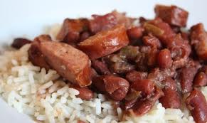 I love you once I love you twice. I love you as much as red beans and rice. 
