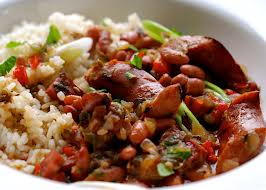 I love you once I love you twice. I love you as much as red beans and rice. 