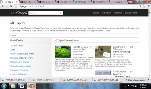 Check on useful and informative websites