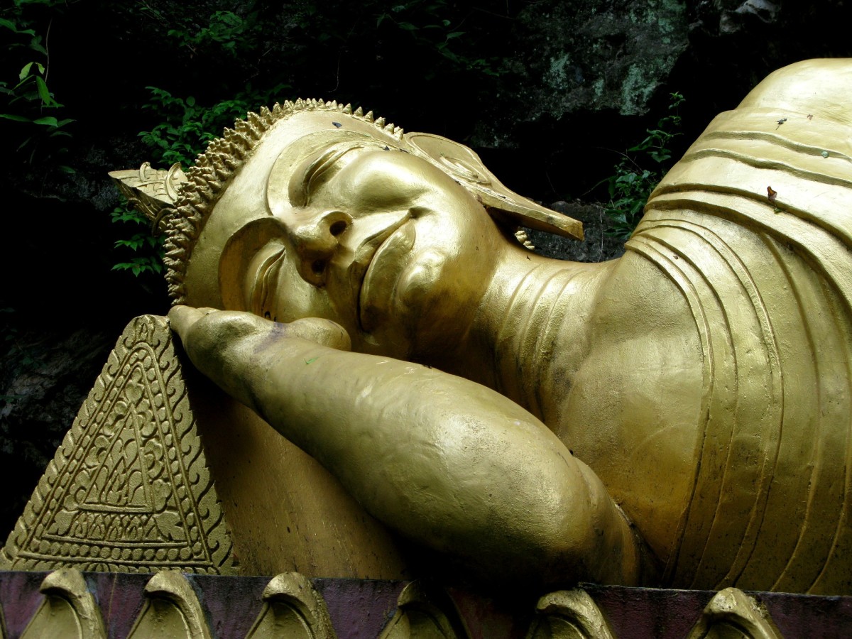Buddha after an ASMR session