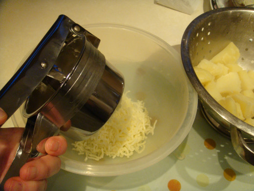 Use a Ricer to Shred Your Potatoes 