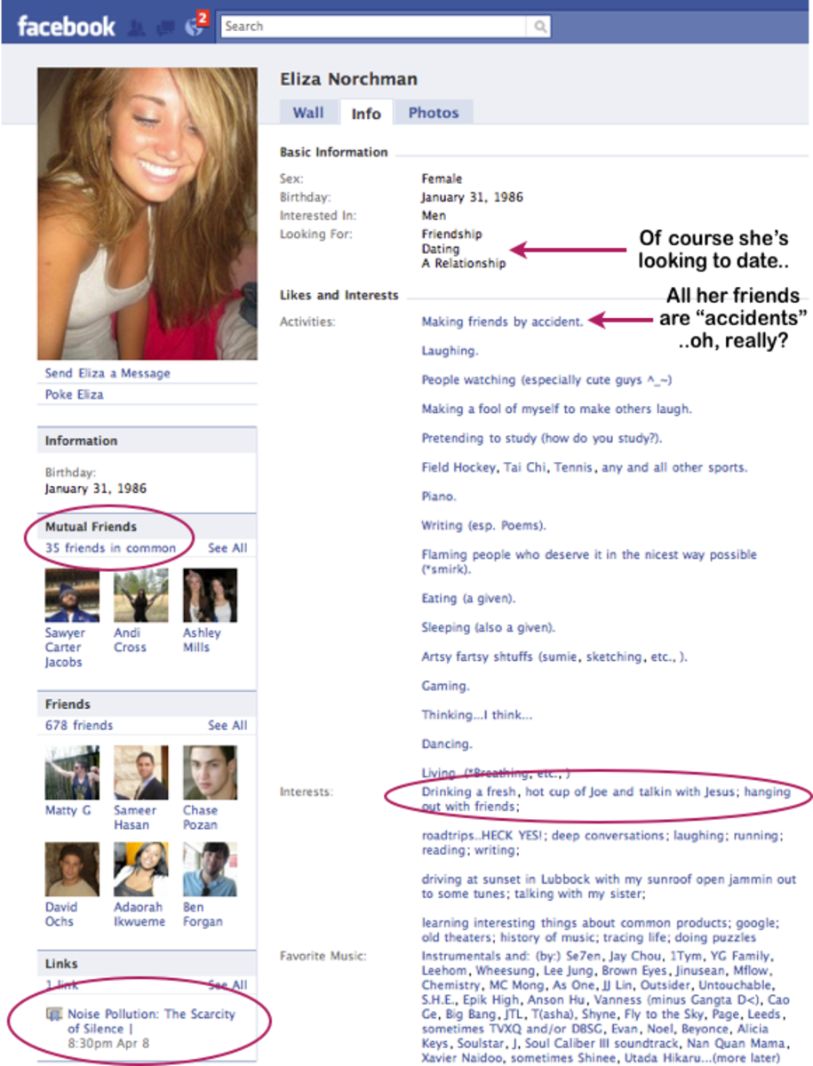 Woman identity stolen from facebook for dating website