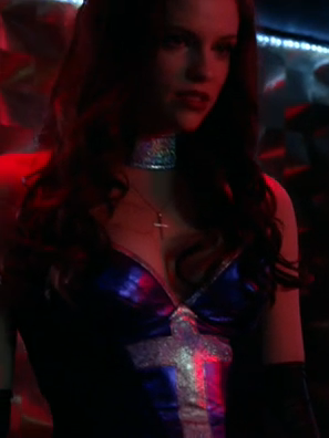 On Arrow, this outfit is for stripping. In the comics, this outfit if for fighting crime.