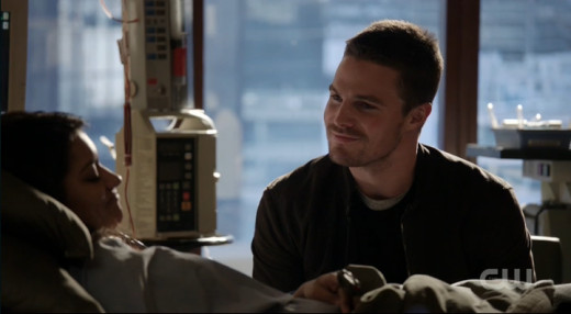 This opens the door for Oliver to date other costumed nutjobs.