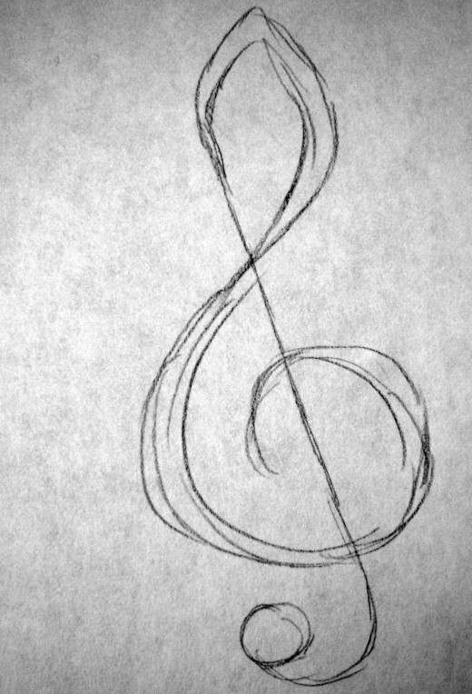 How to Draw a Treble Clef (Step by Step Instructions) | HubPages