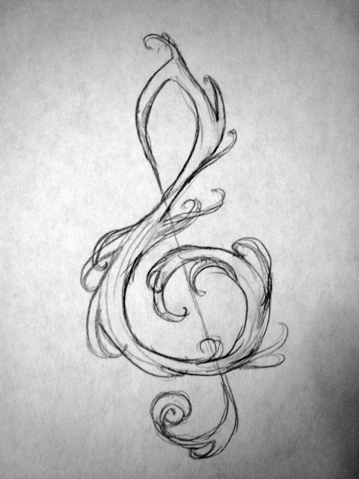 How to Draw a Treble Clef (Step by Step Instructions) | HubPages