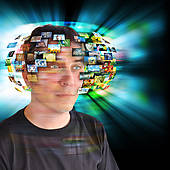 t.v. commercials bombarding your mind