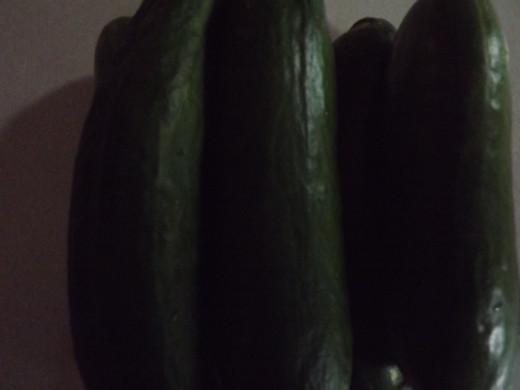 Cucumbers are easy to grow.