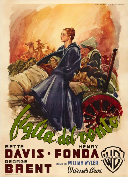 Jezebel (1938) Italian poster