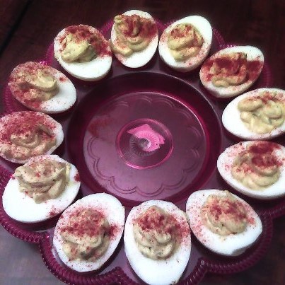 I should have arranged these better, but they didn't last long, so it doesn't matter!