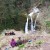 A group viewing triple falls from a distance. A group viewing triple falls from a distance.