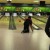 It's a group effort.  It's your turn, but you are bowling with the whole team behind you! 