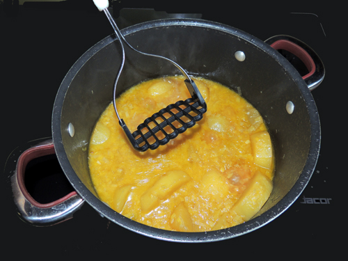 mash the taters