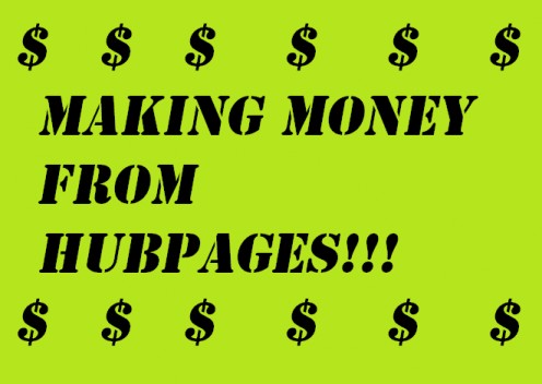 Making Money from Hubpages