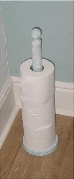 The humble toilet roll, always on call and ready for action, someone has to do those dirty jobs.