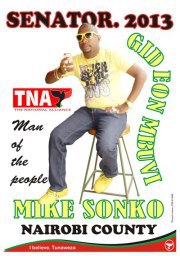 Senator Mike Sonko