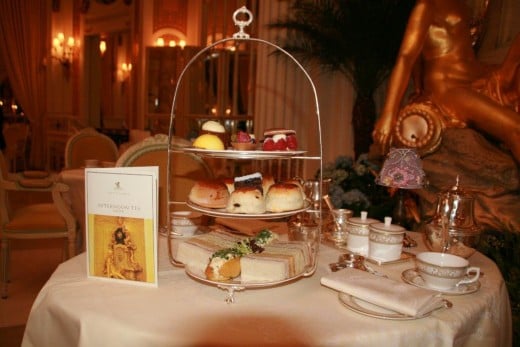 afternoon tea - palm court - ritz london