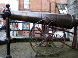 The Cannon from the Crimean War given to Lord Cardigan.