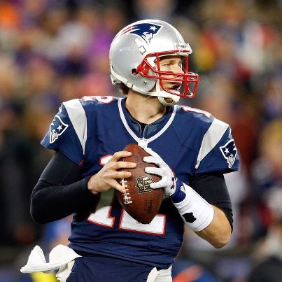 Tom Brady of the New England Patriots