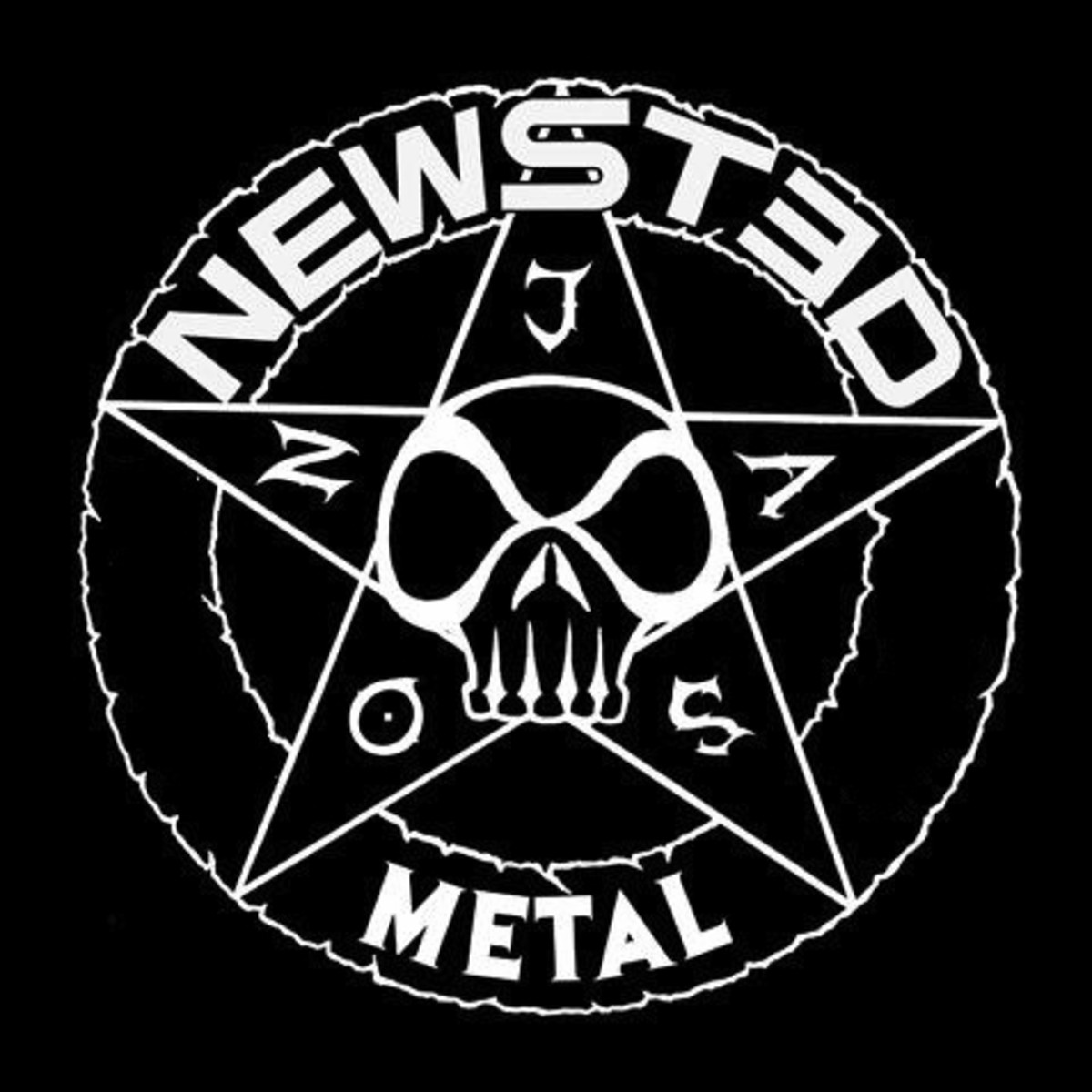 The cover to Newsted's new album, titled Metal