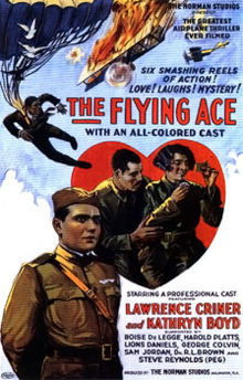 Poster for the 1926 Silent Movie :"The Flying Ace"