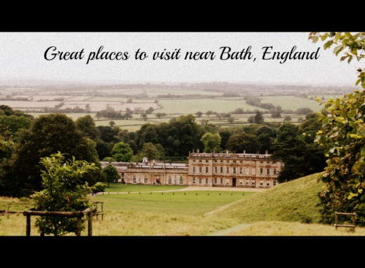 Historic houses near Bath, England 