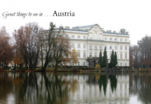 Great places to see in Austria.