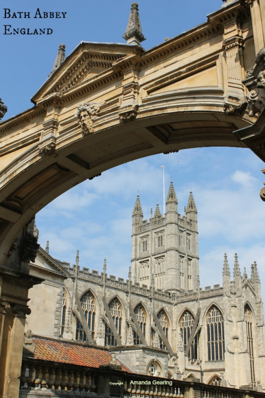 Bath Abbey, Bath, Avon, England