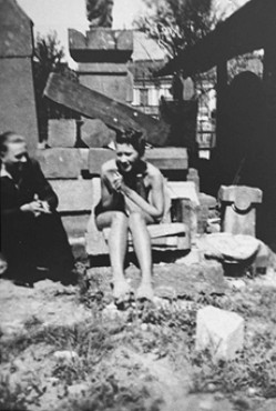 Zofia Baniecka, helped to hide and save over 50 Jews in her home between 1941-1944.  An amazing hero.  This was taken in 1939 evidently.
