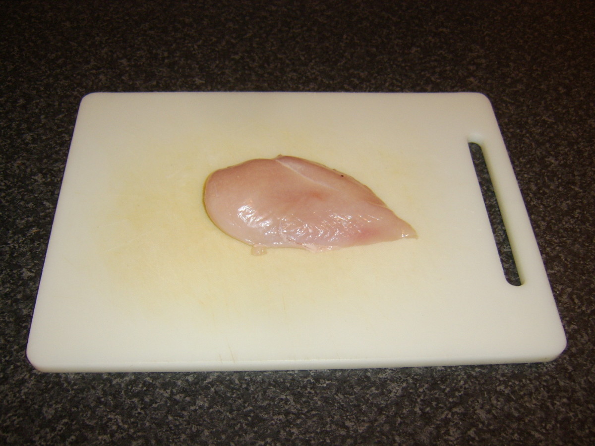 Skinless chicken breast fillet