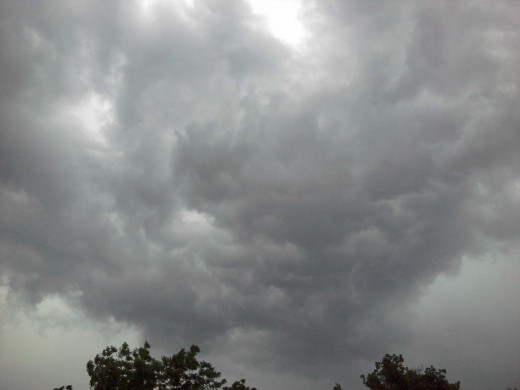 Preparing for a tornado begins before the ominous clouds appear. This picture was taken minutes before the 2011 Joplin Tornado that killed 161 people struck.  I was standing on my parents' front porch and not prepared for the tragic events to come.