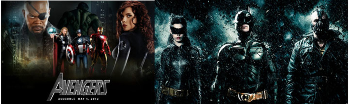 The Avengers Vs. the Dark Knight Rises! Which Comic Movie Was the Best in 2012?
