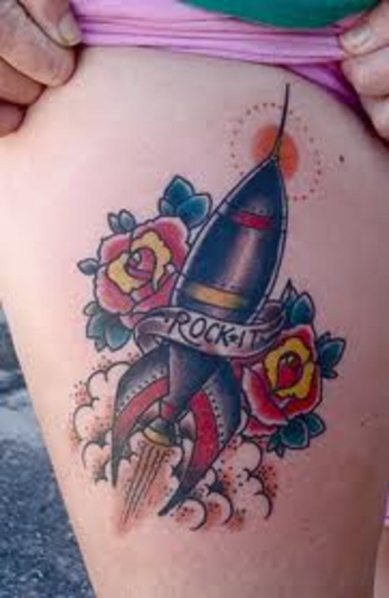 Rocket Tattoos And MeaningsRocket Tattoo Designs