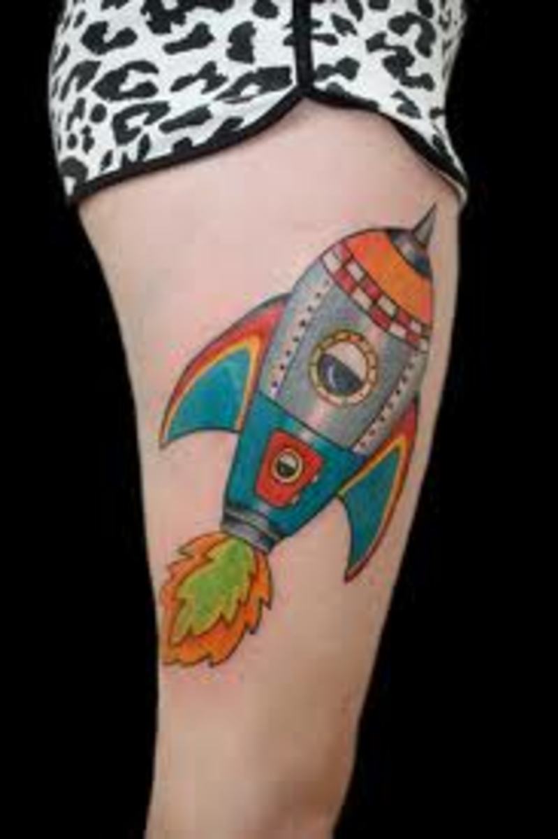 Rocket Tattoos And MeaningsRocket Tattoo Designs
