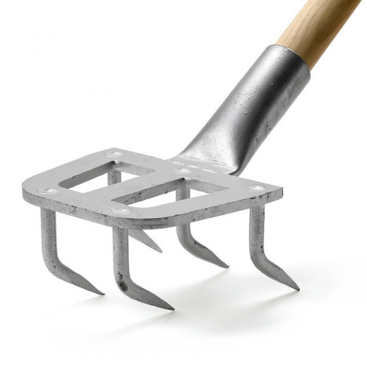 Hand harrow.