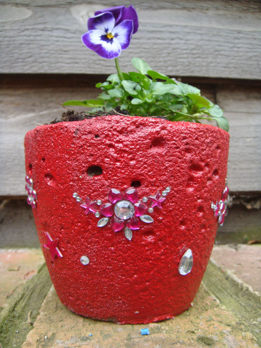 DIY plant pot