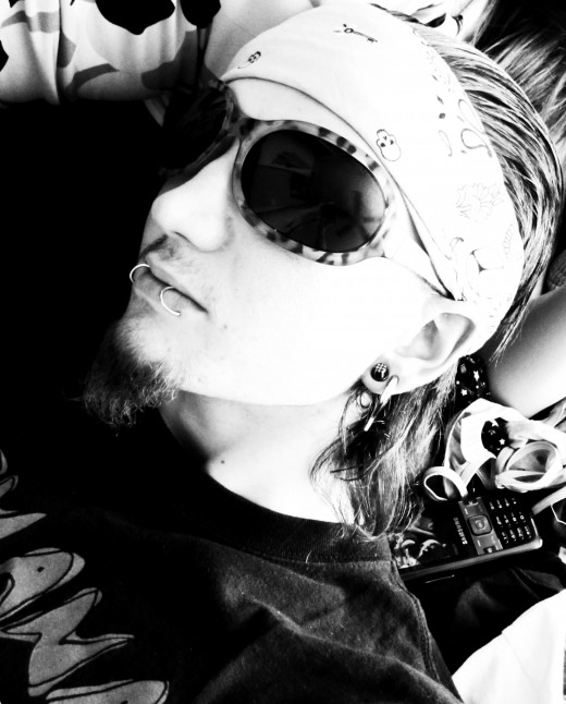 A photo i took of myself years ago