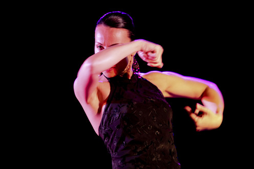 Raquel Oliviera at the Flamenco Festival in Lisbon, Portugal.