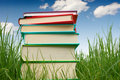 Sell your textbooks.        photo credit, Dreamstime