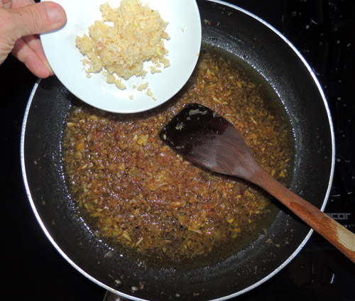 add garlic next