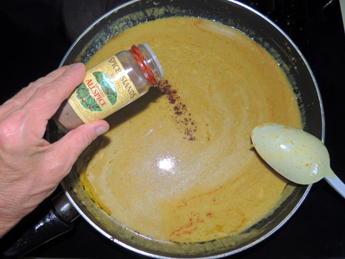 add just a skosh of Allspice, since it's a very strong spice