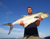 fisherman proud of his catch